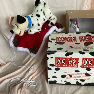 Disney NEW vtg  1996 Telco Disney 101 Dalmations Dipstick Animated Motionette